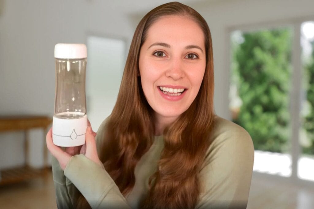 Launching Hydropitcher.com about hydrogen water bottles with Sophie