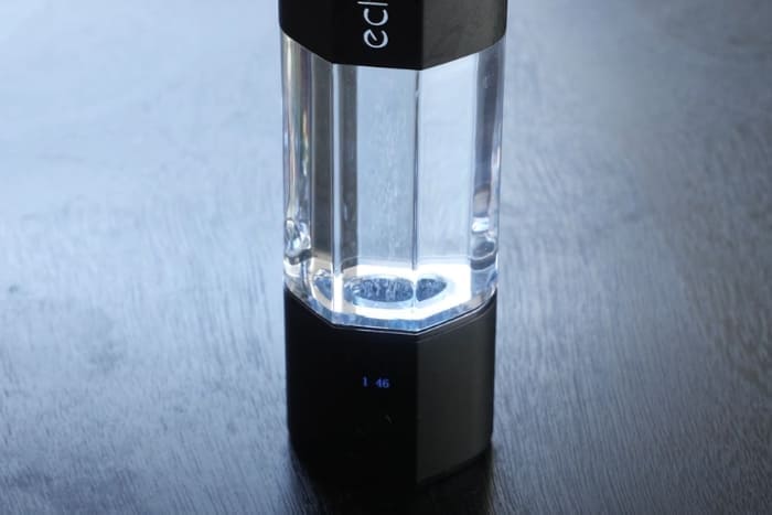 Using Echo Go+ Hydrogen Water Bottle