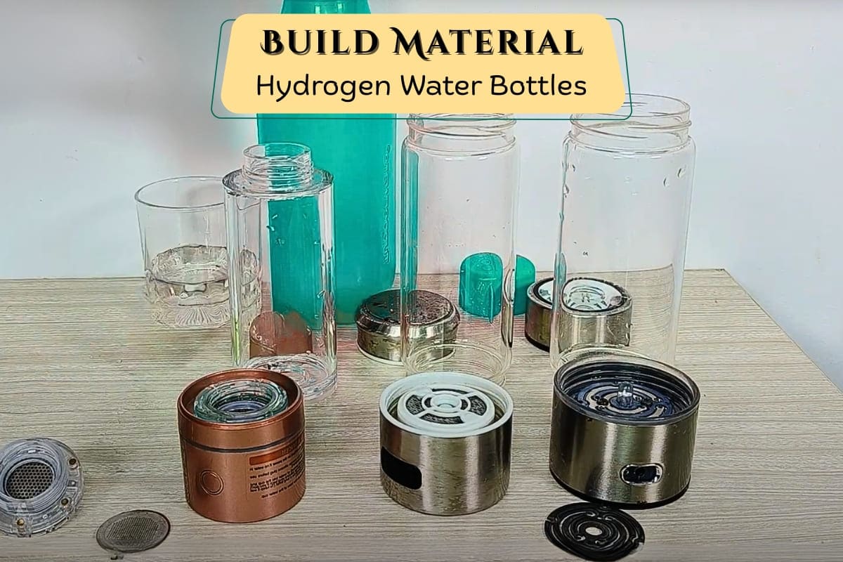 Build material of hydrogen water bottles