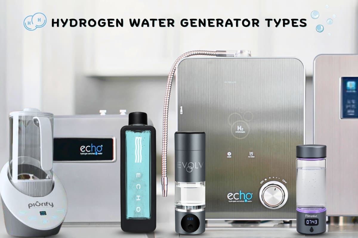 Types Of Hydrogen Water Generators