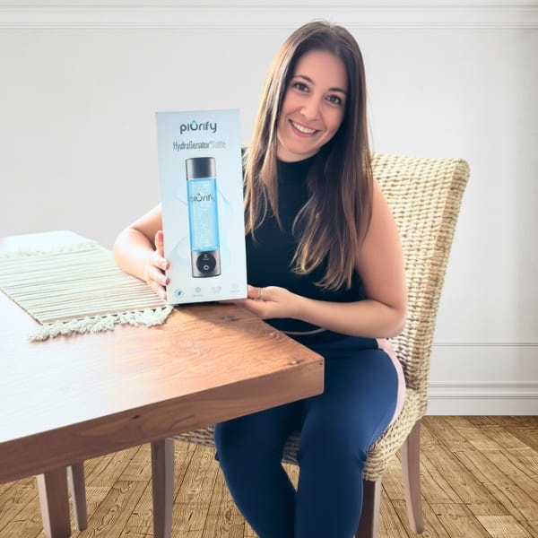 My wellness is better with Piurify hydrogenator bottle