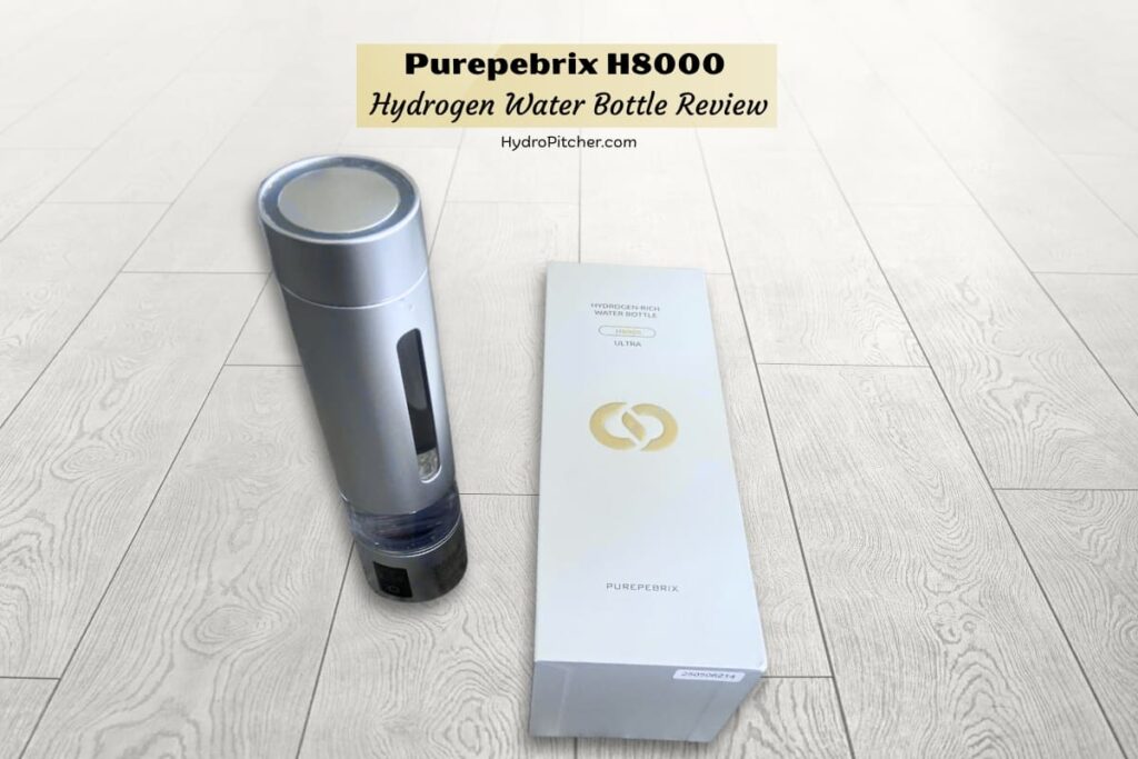 Purepebrix H8000 Hydrogen Water Bottle Review